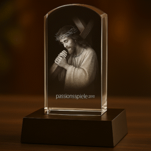 Religiösa 3D Kristaller