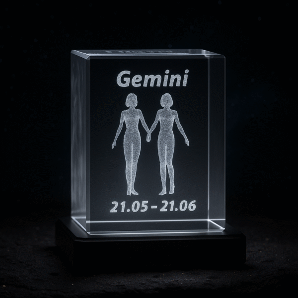 Gemini 3D Kristall