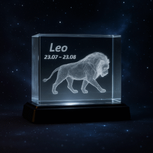 Leo 3D Kristall