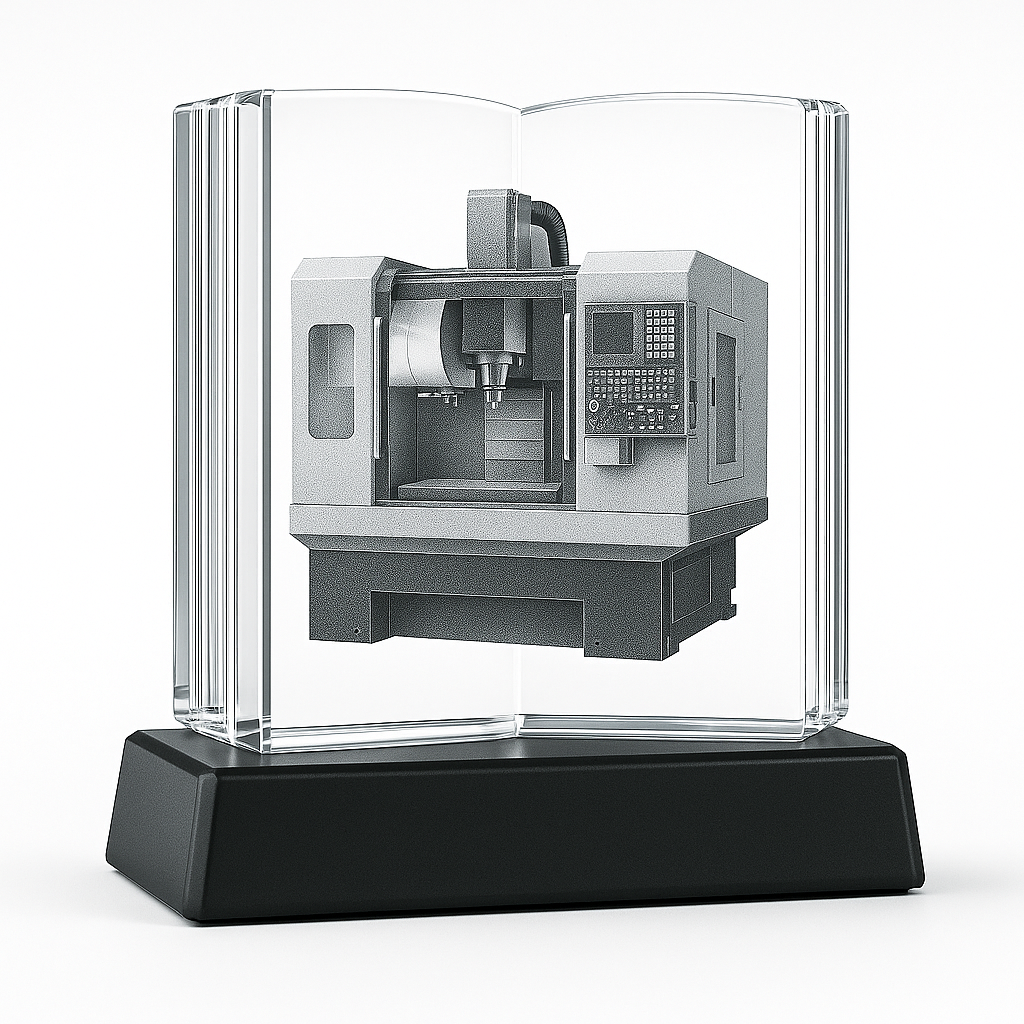 3D Fotokristall bok maskin för industri