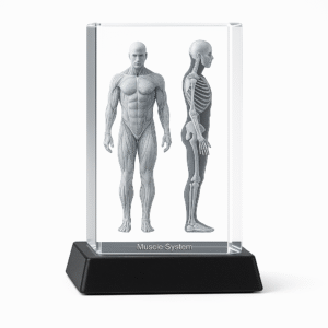 Anatomiska 3D kristaller